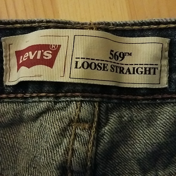 VTG LEVIS Soft Faded Straight Denim JEANS 28 x 28 - Picture 7 of 8
